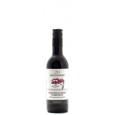 Вино  "Зонин Монтепульчано DOC Абруццо" красное полусухое 13% 0,25
