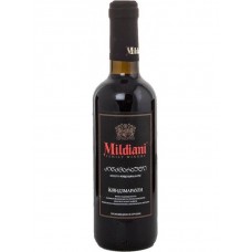Вино Милдиани Кинндзмараули красное полусладкое 11% 0,375