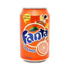 Напиток сильногазированный "Фанта апельсин" 0,33 ж/б