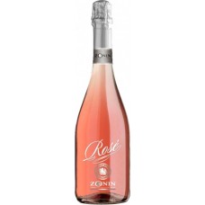Вино игристое Зонин Розе розовое брют 11% 0,75
