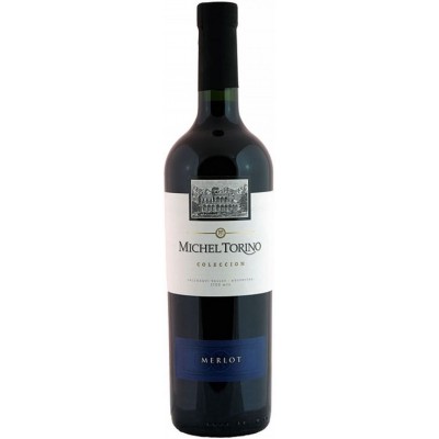 Вино Колексьон Мишель Торино "Мерло" столовое красное сухое 0,75л кр.13,5%