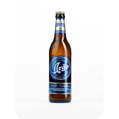 Пиво "Арго Лагер" светлое пастеризованное 0,33л кр.4,8%
