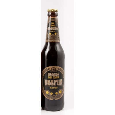Пиво "Иверия Портер" темное 5% 0,5 ст