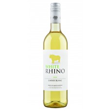 Вино сортовое "Вайт Рино Шенен Блан Вестерн Кейп" белое сухое 13,5% 0,75