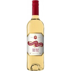 Вино "Маркес де Рокас" белое полусладкое 10,5% 0,75