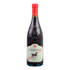 Вино Виниверия Киндзмараули красное полусладкое 12,5% 0,75