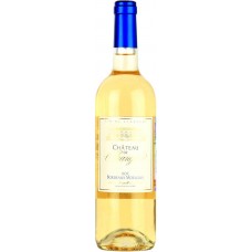 Вино "Бордо Моэллё Шато де Л'Оранжери" белое полусладкое 11,5% 0,75
