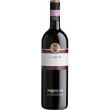 Вино Зонин "Кьянти" красное сухое 0,75л кр.12,5%
