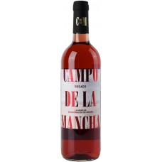 Вино Кампо де ла Манча "Росадо" розовое сухое 0,75л кр.11%