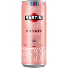 Вино игристое «Мартини Розато» розовое полусухое 10% 0,25