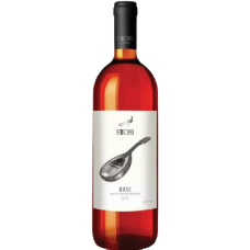 Вино "Тиквеш Македонское" розовое полусухое 10,5% 1 л