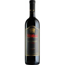 Вино Милдиани Саперави красное сухое 11% 0,75