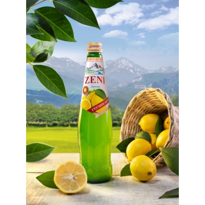 Лимонад Зени Лимон 0,985 л ПЭТ