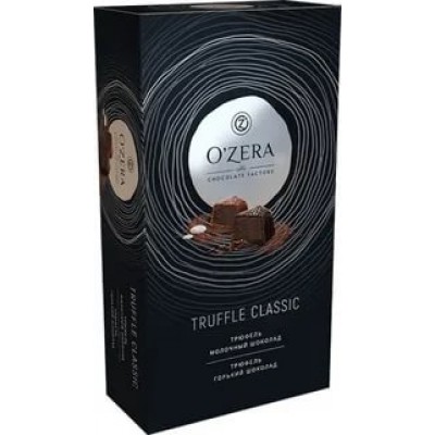 Набор шоколадных конфет "OZERA Трюфель классик" 215 гр