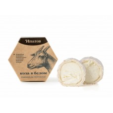 Сыр мягкий из козьего молока с белой плесенью "Коза в белом" Ипатов 45% 110 гр