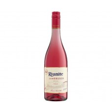Вино игристое "Риуните Ламбруско" розовое полусладкое 8% 0,75