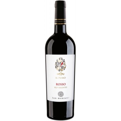 Вино Сан Марцано "Иль Пумо Россо" красное полусухое 0,75л кр.13%