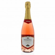 Вино игристое "Монистроль" Селексьон Эспесиаль Берберана розовое брют, 0,75л кр.11,5%