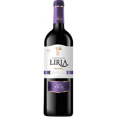 Вино "Валенсия Кастильо де Лириа.Бобаль-Шираз" красное сухое 12,5% 0,75