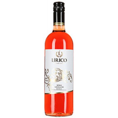 Вино "Валенсия. "Лирико" Бобаль-Гренаш" сухое розовое 12% 0,75