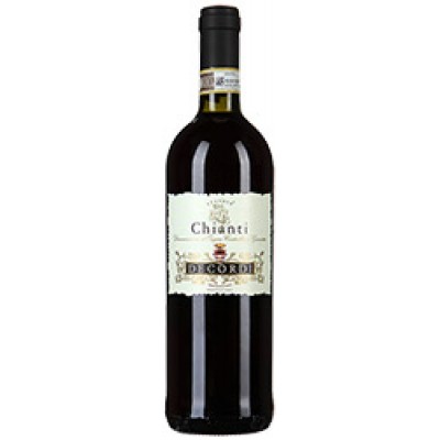 Вино "Кьянти"Декорди" красное сухое 12,5% 0,75