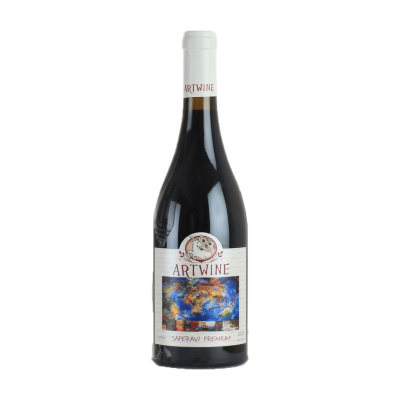 Вино Артвайн "Саперави Премиум" столовое красное сухое 0,75л кр.13%