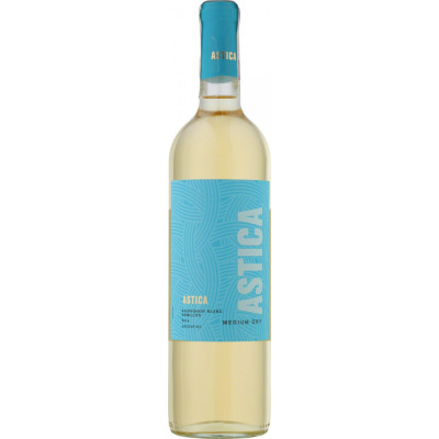 Вино Астика "Совиньон Блан-Семийон" белое полусухое 0,75л кр.12%