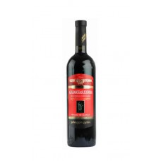 Вино Вазиани "Алазанская Долина" столовое красное полусладкое 0,75л кр.11,5%