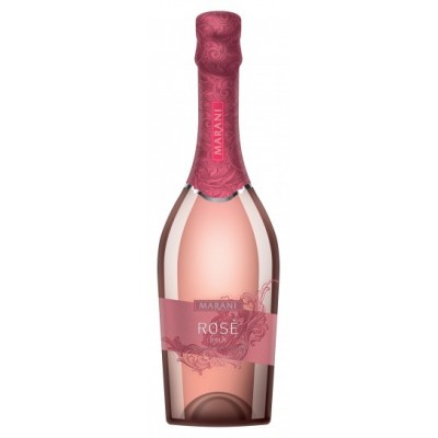 Вино игристое МАРАНИ "Брют Розе" розовое брют 12% 0,75