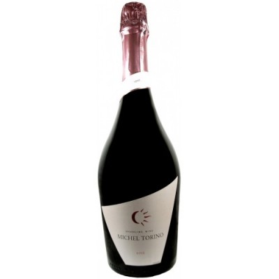 Вино игристое Мишель Торино розовое брют 0,75л кр.12%