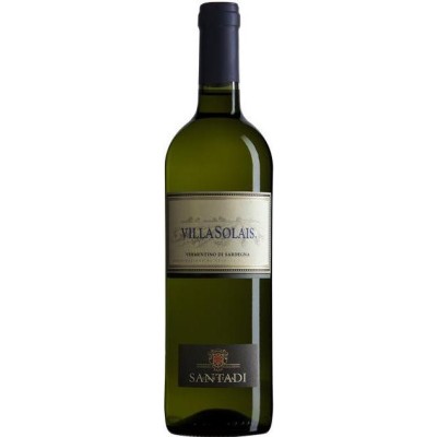 Вино Кантина Сантади "Вилла Солаис (Верментино ди Сарденья)" бел. п/сух. 0,75л кр.13%