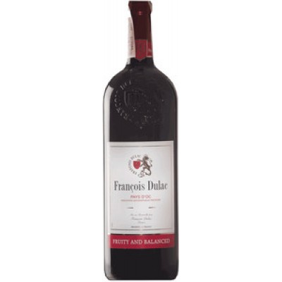Вино Ле Гран Ше де Франс "Франсуа Дюлак" столовое красное полусладкое 1л кр.11,5%