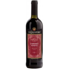 Вино Ля Каччатора "Каберне" красное сухое 0,75л.кр.11,5%