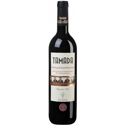 Вино Тамада "Киндзмараули" красное полусладкое 0,75л кр.11%