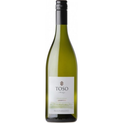 Вино Тосо "Шардоне" белое сухое 0,75л кр.13%