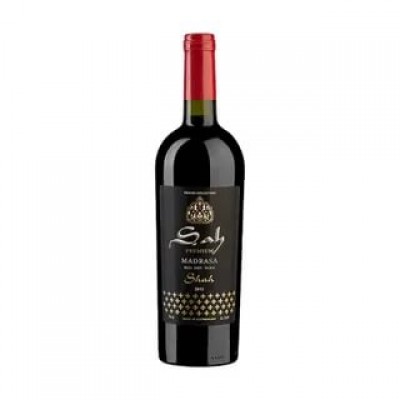 Вино Шах Премиум "Мадраса" столовое красное сухое 0,75л кр.13,8%