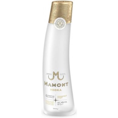 Водка «Мамонт» 40% 0,5