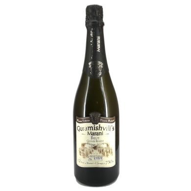 Вино игристое «Гурамашвилис» Марани белое сухое 12% 6 л в (чехле)