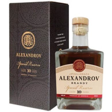 Коньяк Александров Спешиал Резерв 10 лет 40% 0,5 в п/у