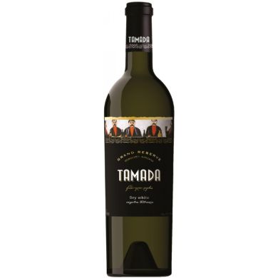 Вино Тамада «Гран Резерв» белое сухое 12,5% 0,75