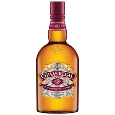 Виски «Чивас Ригал» 12 лет 40% 0,7
