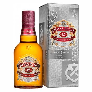Виски «Чивас Ригал» 12 лет 40% 0,375 в п/у