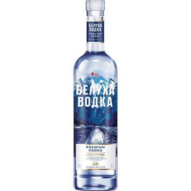 Водка «Белуха» 40% 0,5