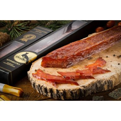 Колбаса «Деликатес Дичь» из мяса Куропатки с/к 200 гр в п/у
