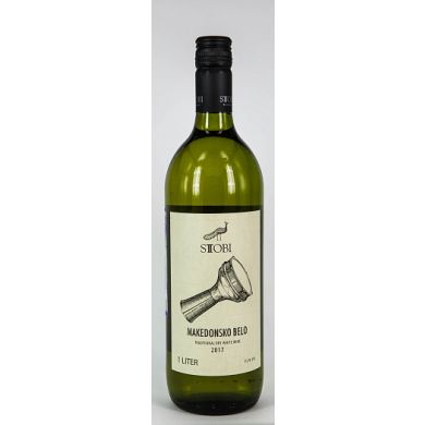 Вино «Тиквеш Македонское» белое сухое 11% 1л