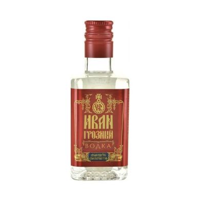 Водка «Царь Иван Грозный» 40% 0,05