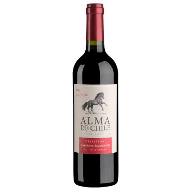 Вино «Альма де Чили» Каберне Совиньон красное сухое 12,5% 0,75