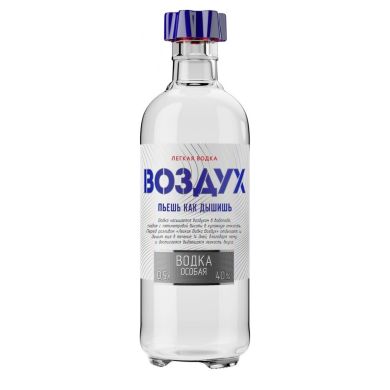 Водка «Воздух» 40% 0,5