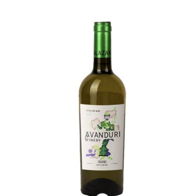 Вино «Авандури Вайнери» Инани белое полусухое 13,5% 0,75