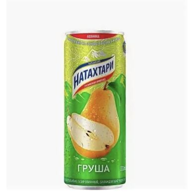 Лимонад «Натахтари» Груша 0,33 ж/б